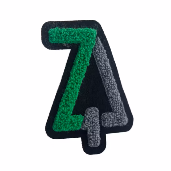 chenille iron on patches wholesale