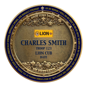 lion cub scout patch