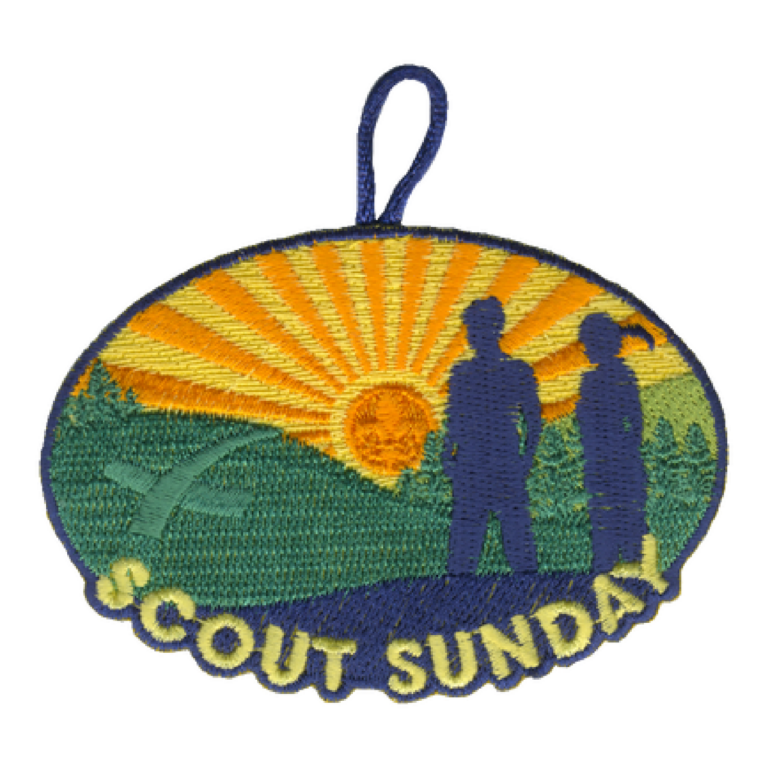 Scout Sunday Patch Celebrate Your Faith And Service | Stitchpatches.com