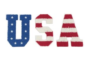 USA Chenille Patch