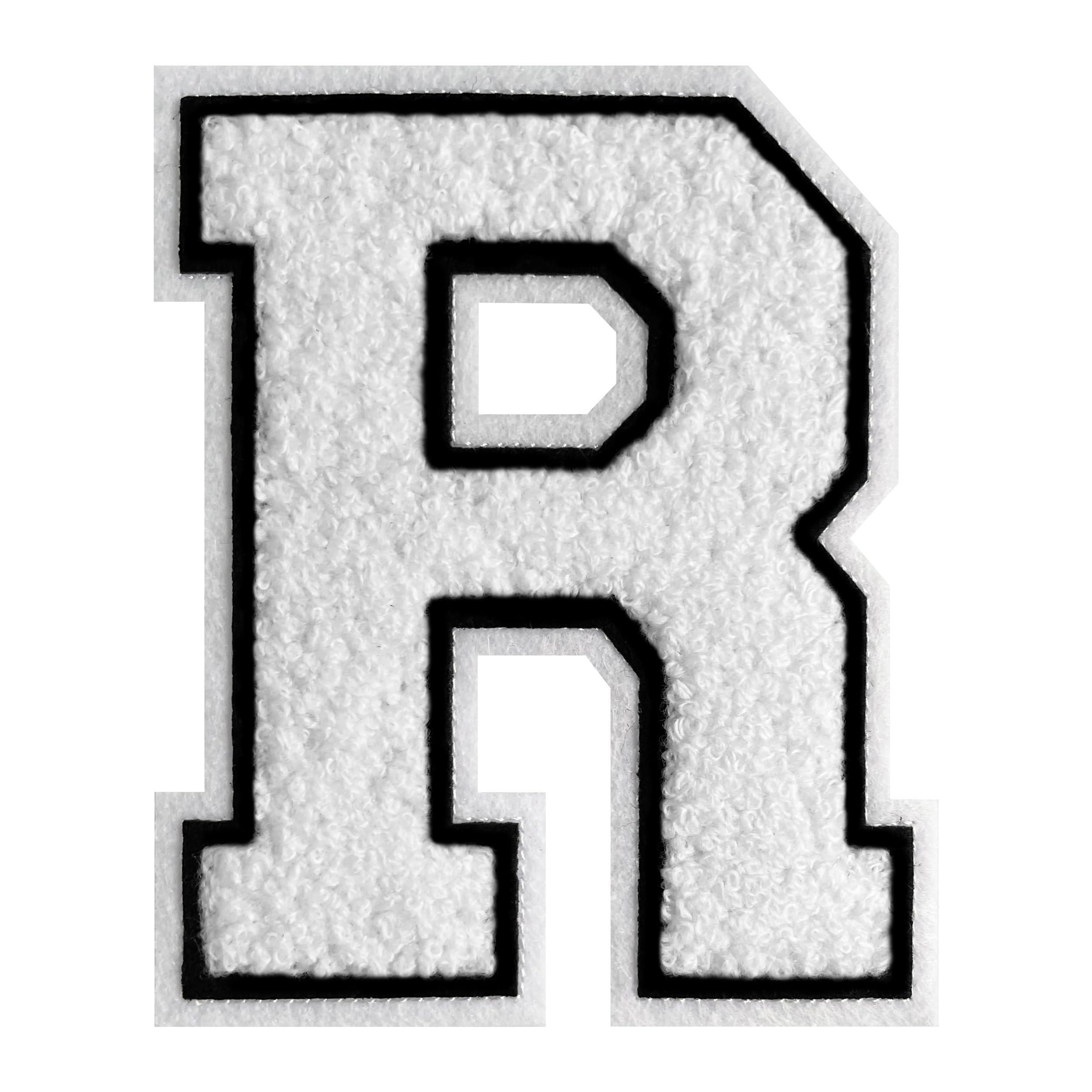 all white letterman jacket patches
