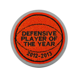 Basketball Letterman Jacket Patch