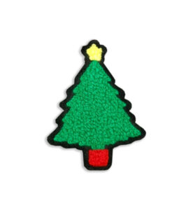 chenille christmas patch