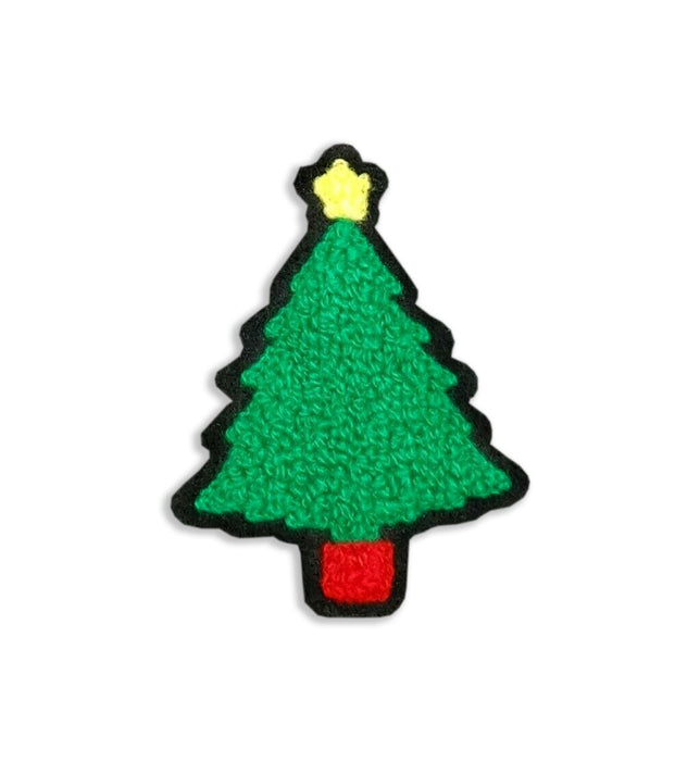 chenille christmas patch