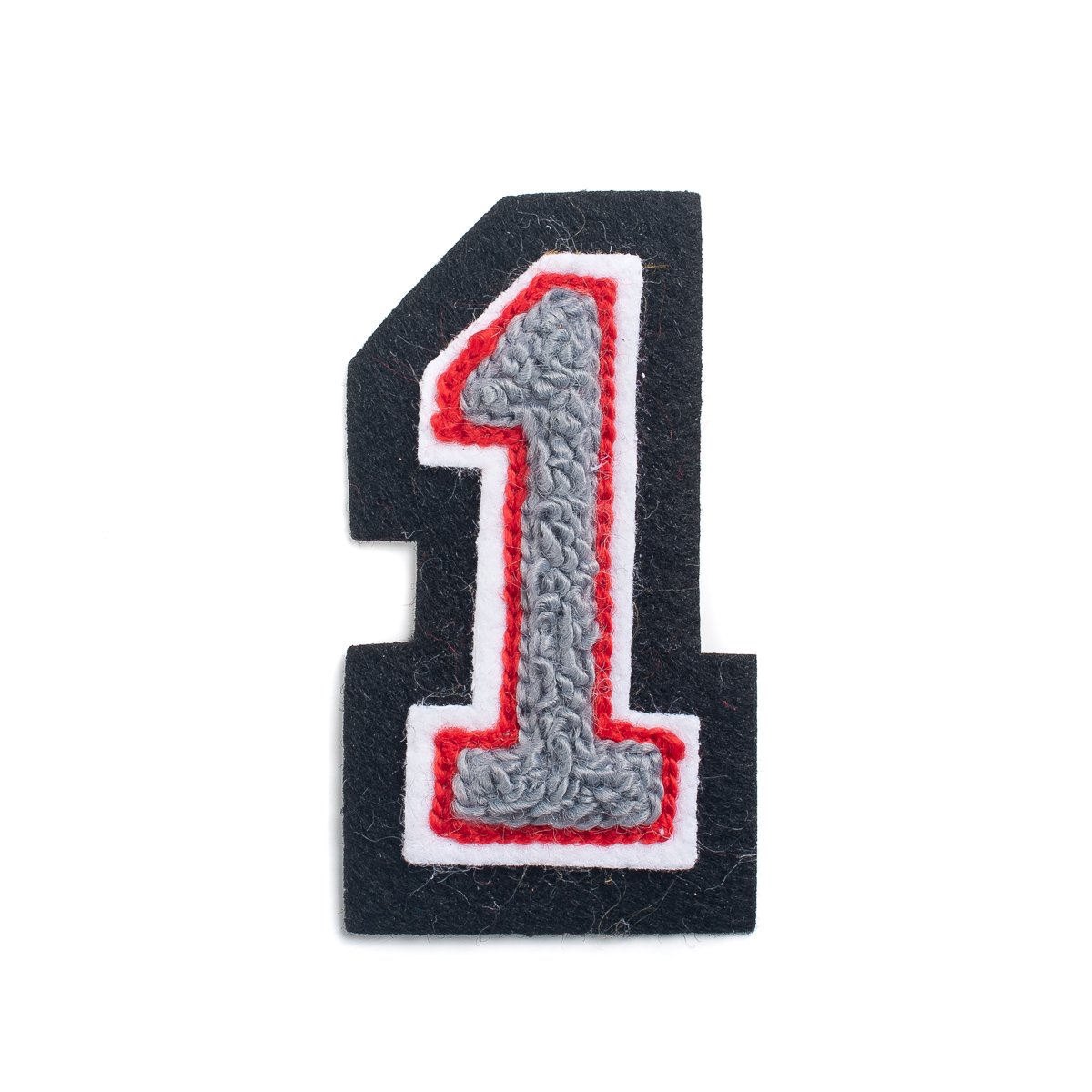 chenille number patch