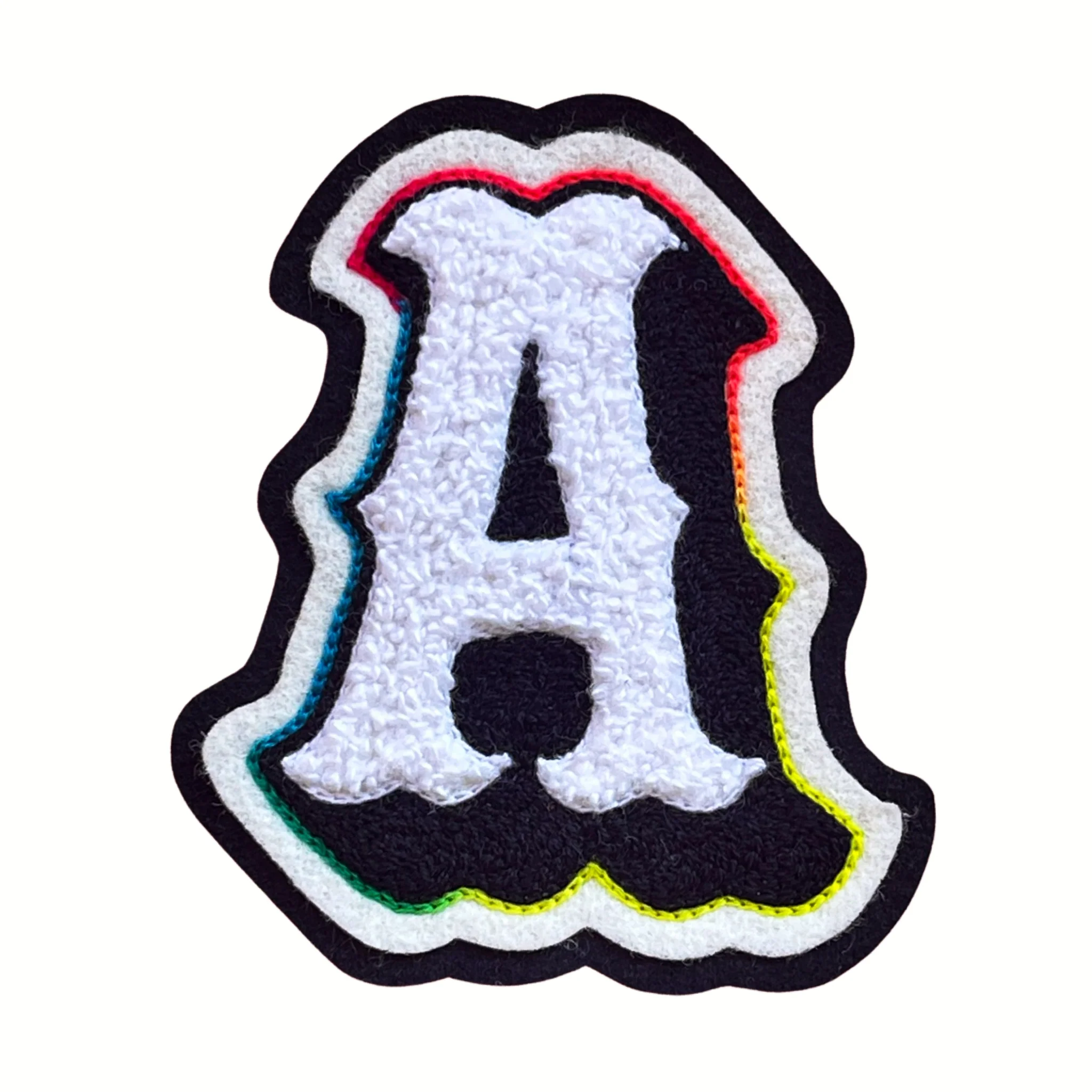 letter patches chenilles