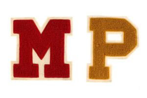 Letter Patches Sports Memorabilia