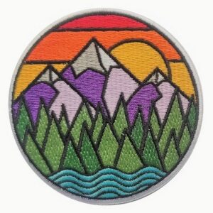 iron on scout patches