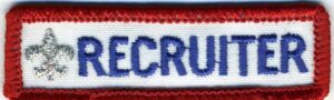 cub scout recruiter patch