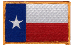 Texas Rangers Flag Patch