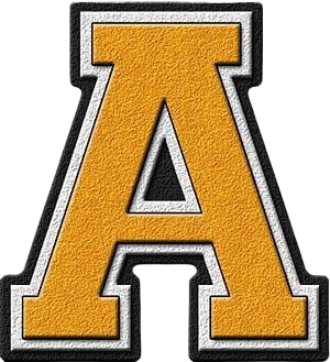 Varsity Lettering Patches for Jackets