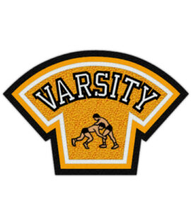 Chenille Wrestling Patches Wrestlers and Fans 1 chenille wrestling patches