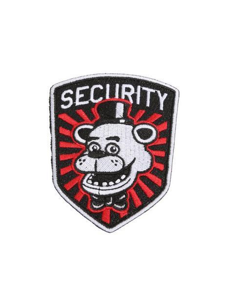 Freddys Security Iron On Patch