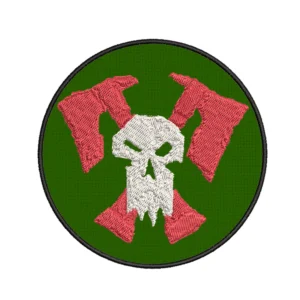 Orkz Warhammer 40k Embroidered Patch