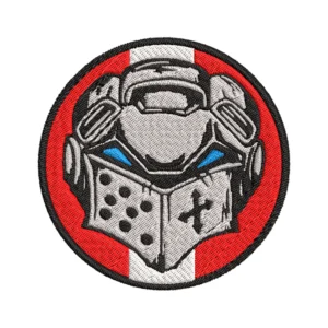 Grey Knights Warhammer 40k Embroidered Patch