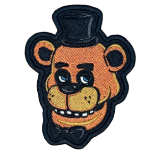 Freddy Fazbear Cartoon Sew On Patch High Quality Embroidered Design 1 Freddy Fazbear Cartoon Sew on Patch