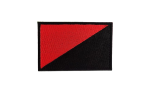 anarcho flag patches
