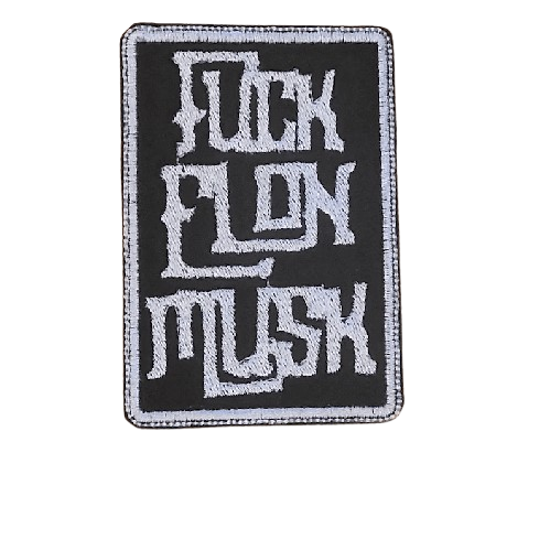 Fuck Elon Musk Patch