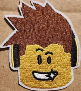 Roblox embroidered Iron on patch