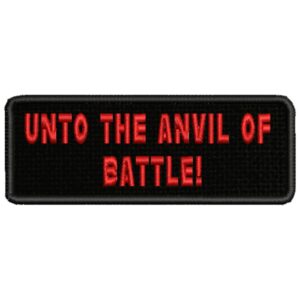 Fantasy Sci fi Hook and Loop Warhammer 40k Patch