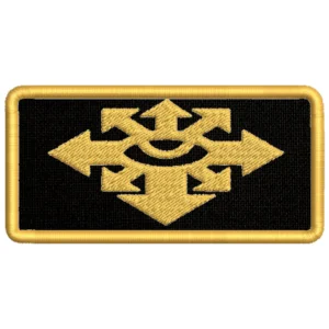 Traitor Black Legion Embroidered Warhammer 40k Patch