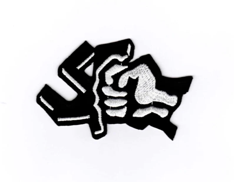 Smash Fascism Iron On Patch Unique Look