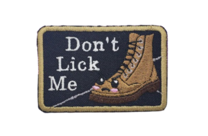 Dont Lick Me Patch
