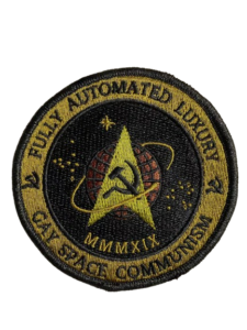 Gay Space Communism Embroidered