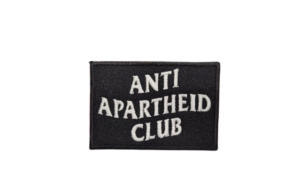 Anti Apartheid Club patch