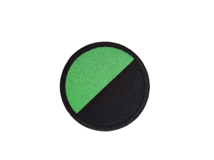 Eco Anarchism flag Iron On