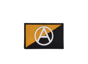 Anarcho Mutualism flag patch