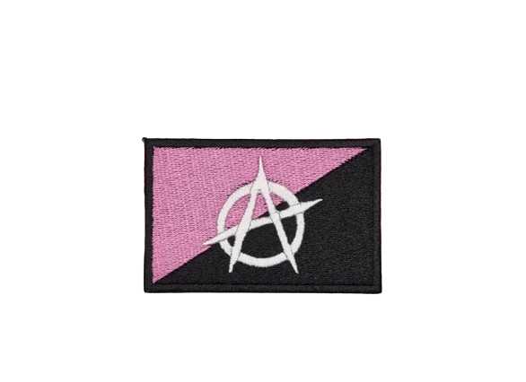 Queer Anarchism flag patch