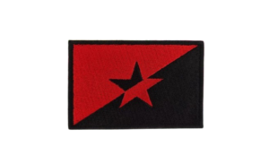 Anarchy Star Embroidered Patch for Jackets Bags and Vests 1 Anarchy Star Embroidered