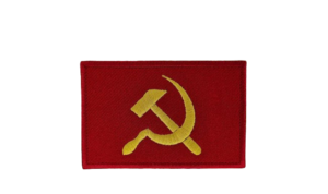 Sickle Flag Embroidered