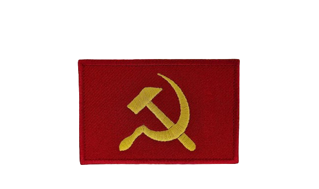 Sickle Flag Embroidered