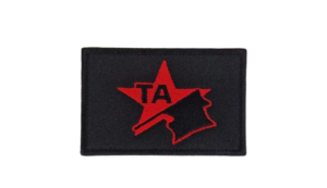 Struggle flag embroidered patch