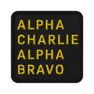 ACAB Embroidered patch