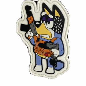 Bluey Tactical Patches | No Minimum Quantity