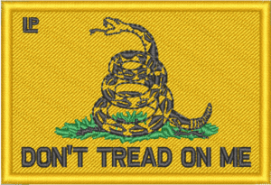 DONT TREAD ON ME Tactical Embroidered Patch