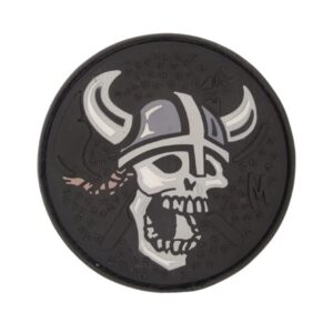 Maxpedition Viking Skull (SWAT) Tactical Morale Patch Rugged Norse Warrior Design