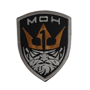 Medal of Honor Embroidered Tactical Morale Patch Black Elite Military Style