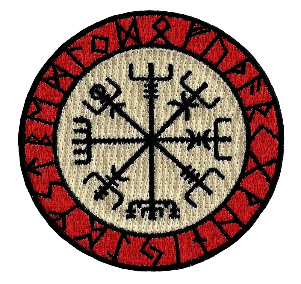 Viking Compass Patch